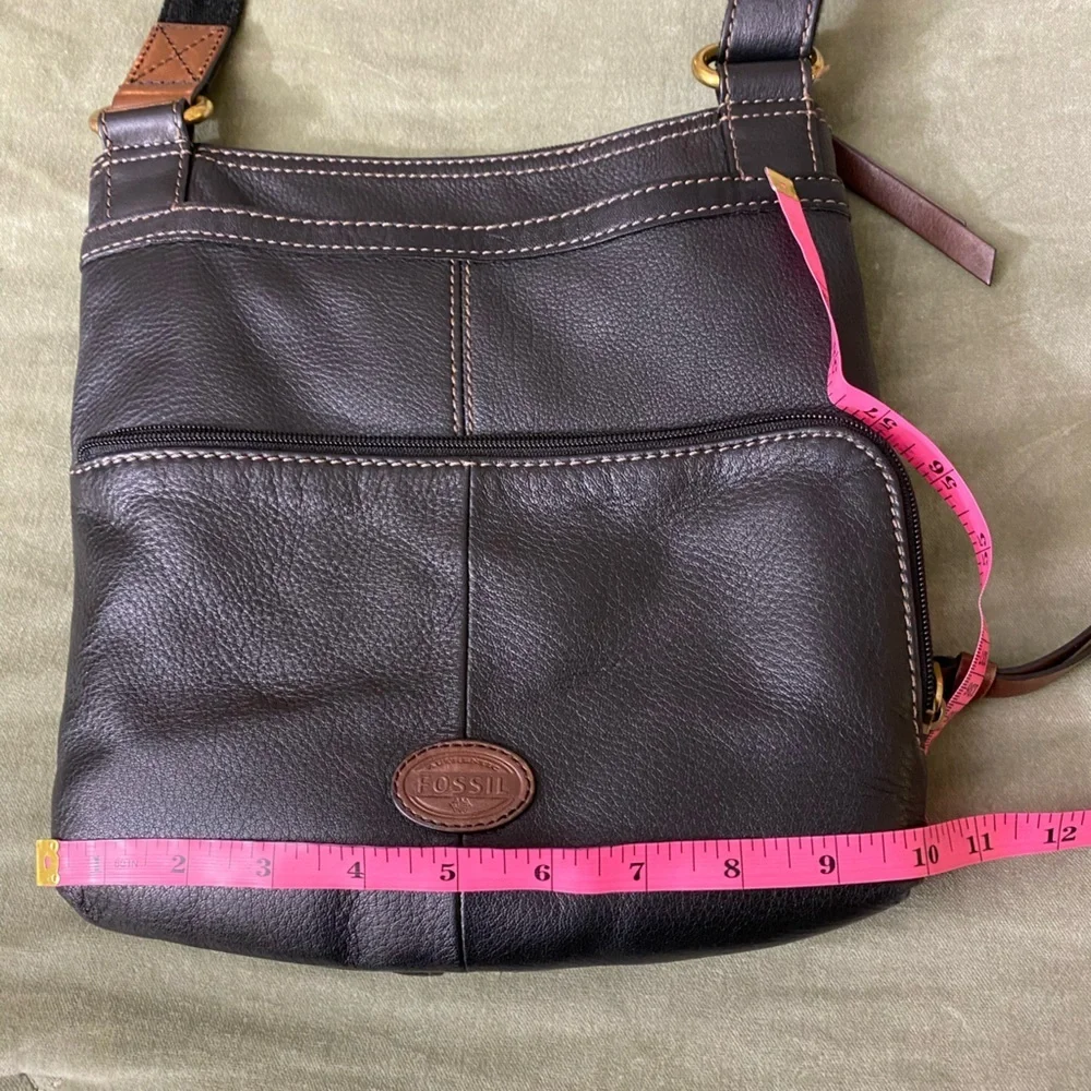 Vintage Fossil Morgan crossbody shoulder messenger purse carry all